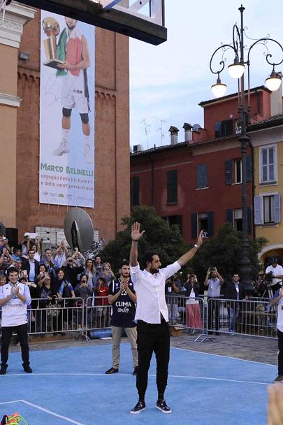 18 Settembre 2014, San Giovanni in Persiceto, citt natale di Marco Belinelli, dedica una grande festa al suo campione (Ciamillo-Castoria)